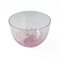 Mid-Century Handmade Pink Glass Bowl from Pukeberg, Sweden 1