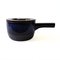 Vintage Kosmos Pot in Blue Glazed Ceramic with Handle and Lid from Gefle, Sweden 4