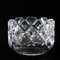 Cuenco vintage grande de cristal tallado diamante de Orrefors, Suecia, Imagen 2