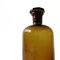 Vintage Glass Medicine Bottle with Lid 3