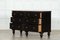 Large English Ebonised Pine Bank of Drawers, 1880s, Image 4