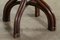 Mid-Century Mahogany Top Bistro Table by Michael Thonet 9