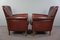 Sheep Leather Armchairs with High Backs, Set of 2, Image 3