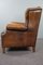 Vintage Brown Leather Armchair 6