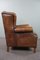 Vintage Brown Leather Armchair 4