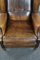 Vintage Brown Leather Armchair, Image 7