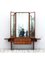 Console Table with Mirror, Italy, 1950s 3