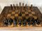 Table Chess Board in Wood & Walnut, 1940s, Set of 33 7