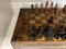 Table Chess Board in Wood & Walnut, 1940s, Set of 33 8