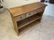 Vintage Spruce Console Table with Drawers 8