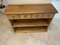 Vintage Spruce Console Table with Drawers 10