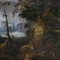 Paesaggio di montagna animato con architettura, 1800, Olio su tela, Immagine 4