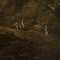 Paesaggio di montagna animato con architettura, 1800, Olio su tela, Immagine 3