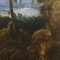 Paesaggio di montagna animato con architettura, 1800, Olio su tela, Immagine 12
