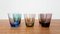 Mid-Century German Colourful Shot Glasses, 1960s, Set of 6 2