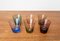 Mid-Century German Colourful Shot Glasses, 1960s, Set of 6 1