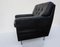 Vintage Black Leather Club Chairs by Profilia, Set of 2 9