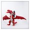 Grande drago rosso originale e Playmobil Knight in plastica, anni '90, Immagine 1