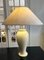 Lámpara de mesa de loza de Luneville, años 80, Imagen 4
