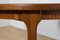 Mid-Century Round Extendable Dining Table from McIntosh, 1960s, Image 15