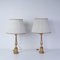 Second Half of the 19th Century Candelabra Gold Leaf Table Lamps, Italy, Set of 2, Image 1