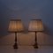 Second Half of the 19th Century Candelabra Gold Leaf Table Lamps, Italy, Set of 2 18