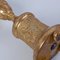 Lámparas de mesa Candelabros en hoja de oro de la segunda mitad del siglo XIX, Italia. Juego de 2, Imagen 16