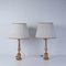 Second Half of the 19th Century Candelabra Gold Leaf Table Lamps, Italy, Set of 2 2