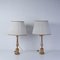 Second Half of the 19th Century Candelabra Gold Leaf Table Lamps, Italy, Set of 2, Image 2