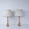 Second Half of the 19th Century Candelabra Gold Leaf Table Lamps, Italy, Set of 2 4