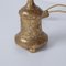 Lámparas de mesa Candelabros en hoja de oro de la segunda mitad del siglo XIX, Italia. Juego de 2, Imagen 10