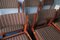 Danish Teak Dining Chairs with Leather Straps from Ks Møbler, Set of 6 6