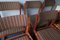 Danish Teak Dining Chairs with Leather Straps from Ks Møbler, Set of 6 4