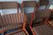 Danish Teak Dining Chairs with Leather Straps from Ks Møbler, Set of 6, Image 4