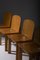 Vintage Italian Geometric Chairs, 1960s, Set of 4 4