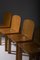 Vintage Italian Geometric Chairs, 1960s, Set of 4, Image 4