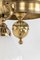 Brass Gec Moonstone Chandelier , 1920s 5