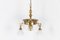 Brass Gec Moonstone Chandelier , 1920s, Image 11