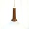 Teak and Opaline Glass Ceiling Lamp by Hans-Agne Jakobsson for Hans-Agne Jakobsson Ab Markaryd, 1950s, Image 8