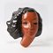 Ceramic Wall Mask by Adolf Prischl for Goldscheider, 1940s, Image 1