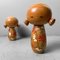 Vintage Sosaku Kokeshi Dolls by Uchida Schinichiro, Japan, 1960s, Set of 2 7