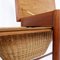 Scandinavian Modern Teak Sewing Basket End Table attributed to Johannes Andersen, Image 5