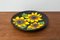 Mid-Century German Studio Pottery Wall Plate with Sunflower Design from Ruscha, 1960s 2