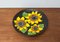 Mid-Century German Studio Pottery Wall Plate with Sunflower Design from Ruscha, 1960s 11