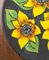 Mid-Century German Studio Pottery Wall Plate with Sunflower Design from Ruscha, 1960s 6
