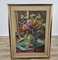 Died Nature in Pots, Early 1900s, 1920s, Oil & Masonite, Framed 1