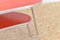 Tavolino da caffè vintage rosso, Immagine 4