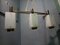Grande Lampe à Suspension Mod 1273 Vintage en Laiton et Verre Travaillé de Stilnovo, 1960s 13
