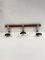 Coat Rack in Leather by Jacques Adnet, 1950s, Image 1