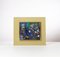 Picture Frame in Brass and Colored Glass by Max Ingrand for Fontana Arte, Image 1